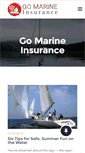Mobile Screenshot of go-marine.com